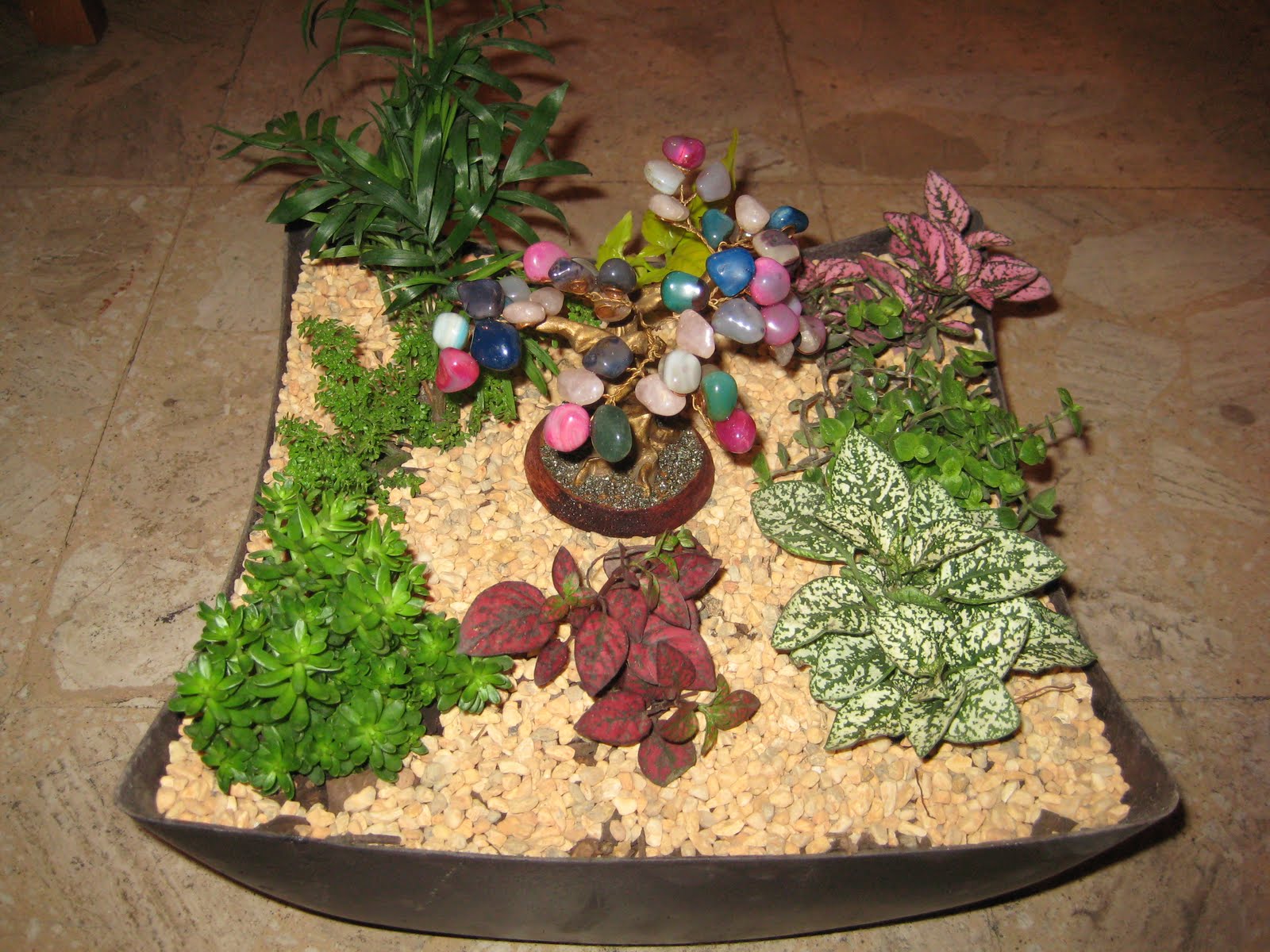 Nuevos diseños de table gardens*jardines de mesa de Feng Shui Concepto