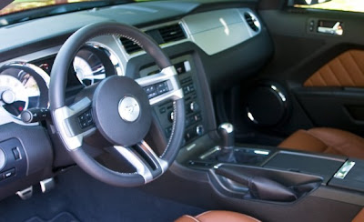 2010 Ford Mustang V6 interior