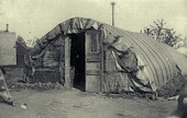 Quonset hut "home"