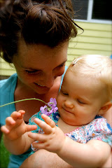 Playing with flowers