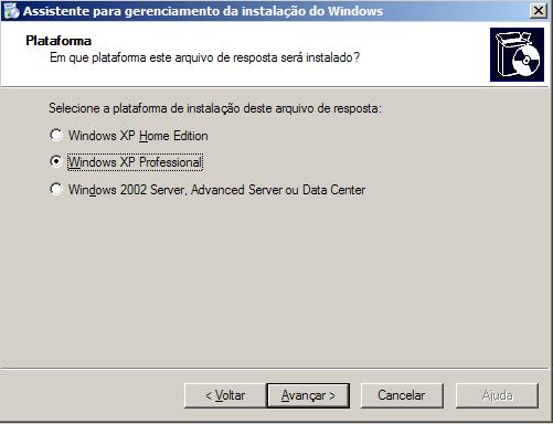 Instalação automática do Windows XP