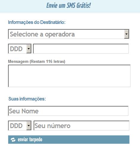 Torpedos SMS Gratuitos