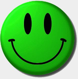 Green people are happy people.