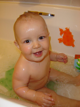 Bath times are fun!