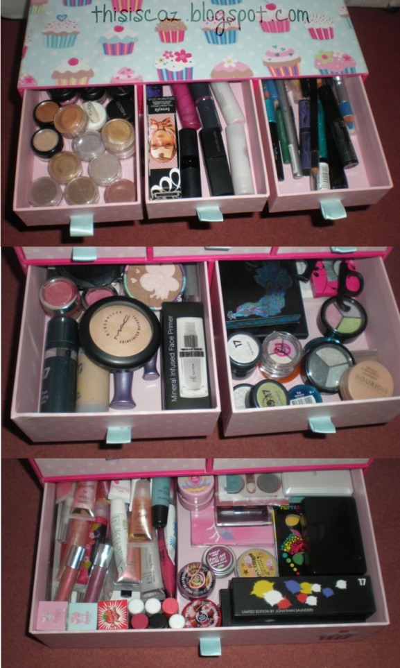 makeup storage