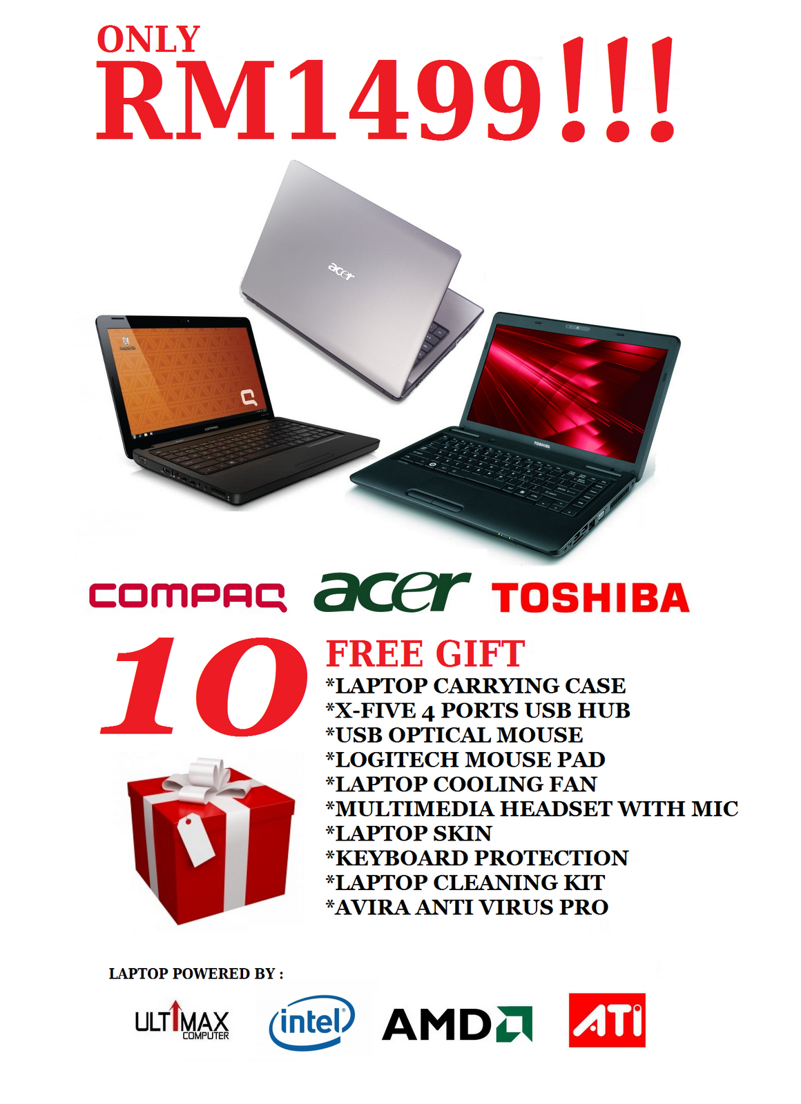 Crazy deals laptops