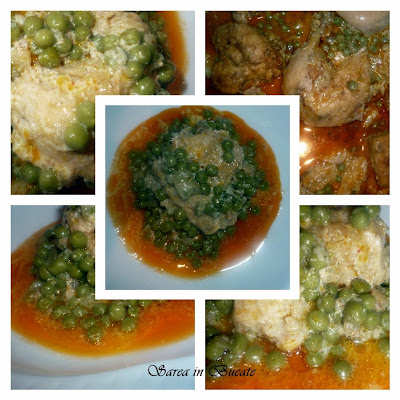PUI CU MAZARE/CHICKEN WITH PEAS /POLLO CON PISELLI