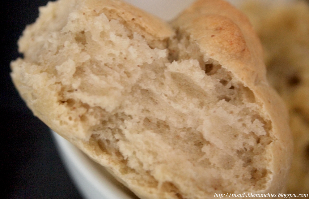 Buckwheat bread, with a great crust and fluffy interior. 