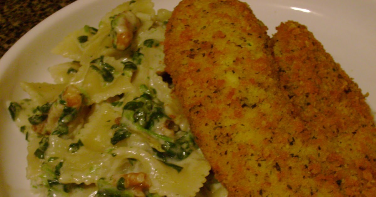 What's Cookin, Chicago? Tasty Spinach Alfredo & Tilapia Dinner