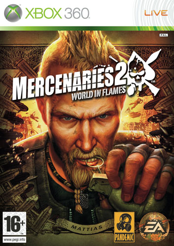 Categoria acao, Capa Download Mercenaries 2 World In Flames 