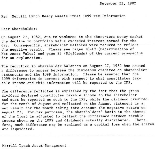 Shearer Insanity Breaking the Buck