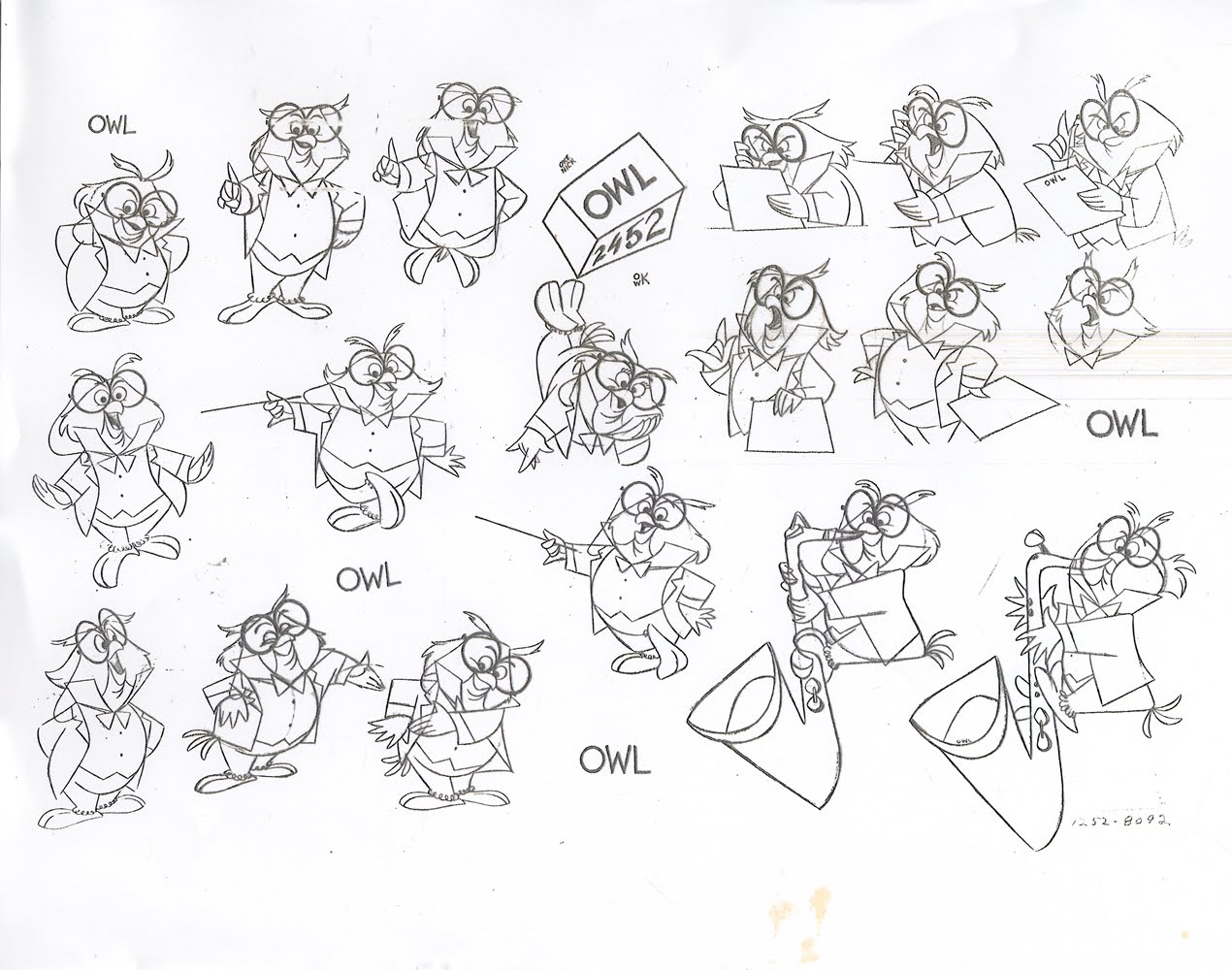 Disney Model Sheets