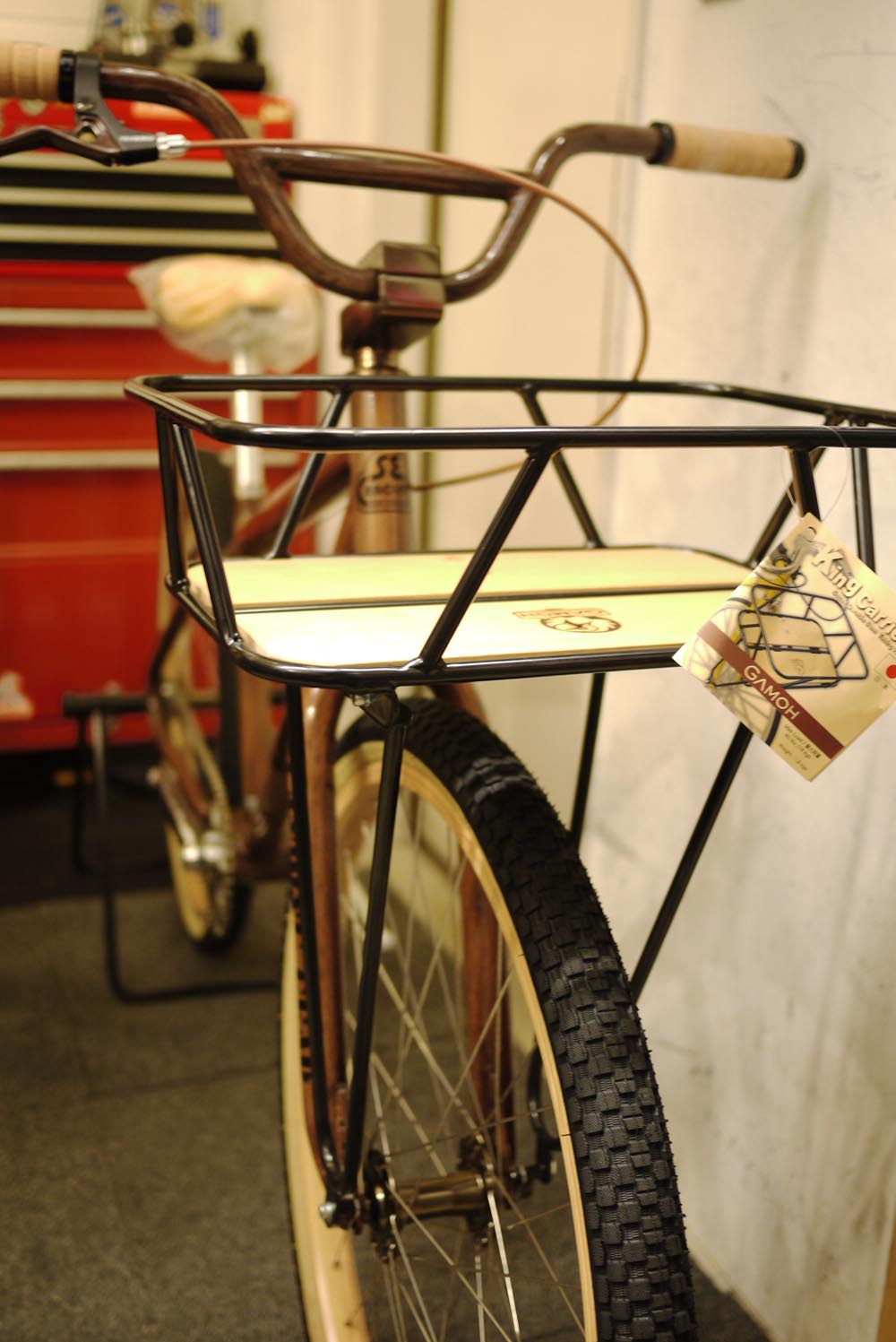 新版MINOURA ミノウラ 箕浦 GAMOH Jr. 荷台 自転車の九蔵 キング