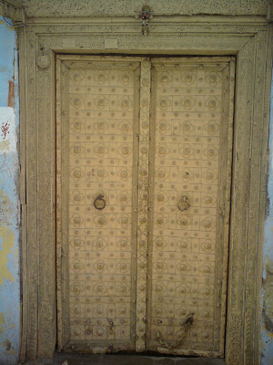 Traditional doors in Rajasthani villages