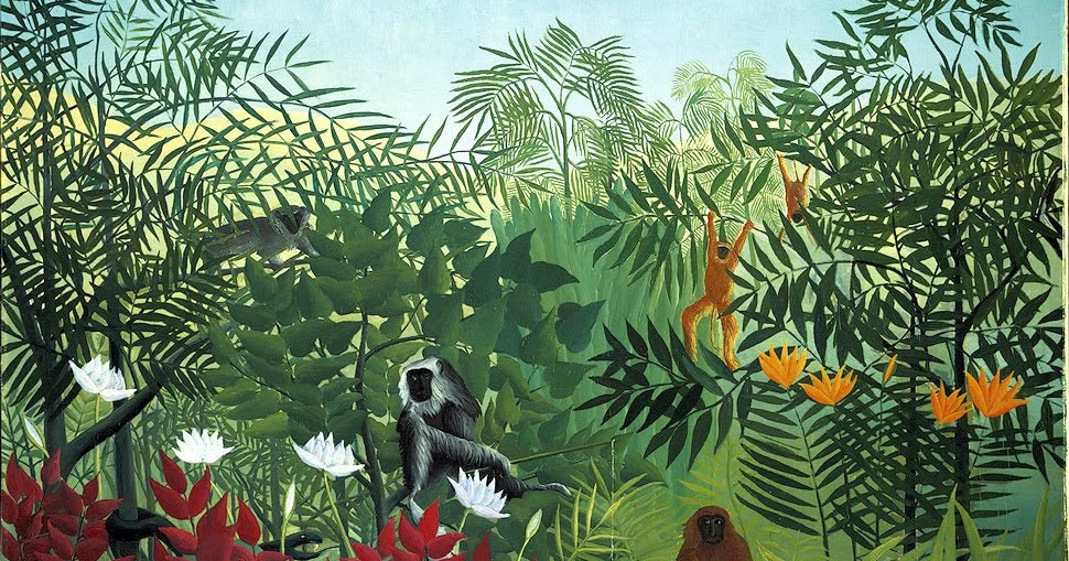 Habit of Art Henri Rousseau's jungle paintings, an inspiration to