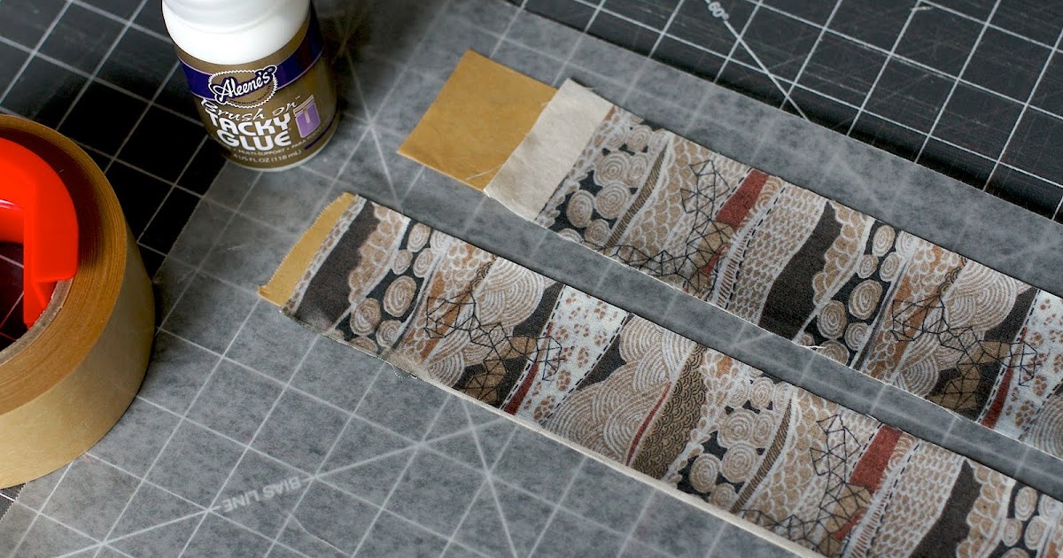 Habit of Art making your own fabric tape