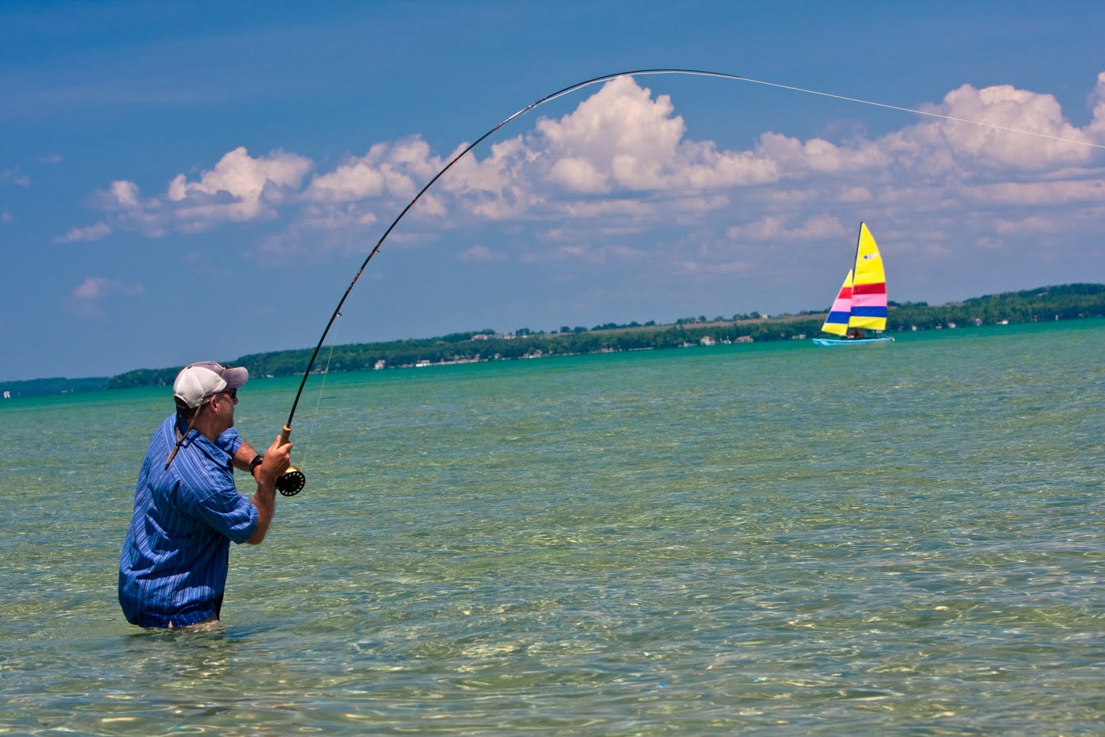 Grand Traverse Bay Carp Northern Michigan Guide Service Steelhead
