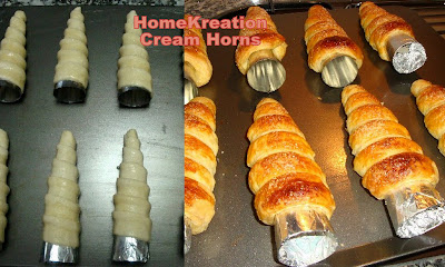 Homekreation Kitchen Corner Cream Horns