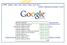 CRITERIOS DE BÚSQUEDA DE GOOGLE
