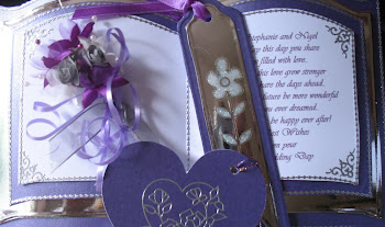 Lilac&Silver wedding bookatrix