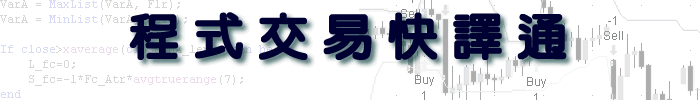 程式交易快譯通