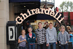 Made the long walk down to Ghirardelli, but we were a little underwhelmed.  Oh well.