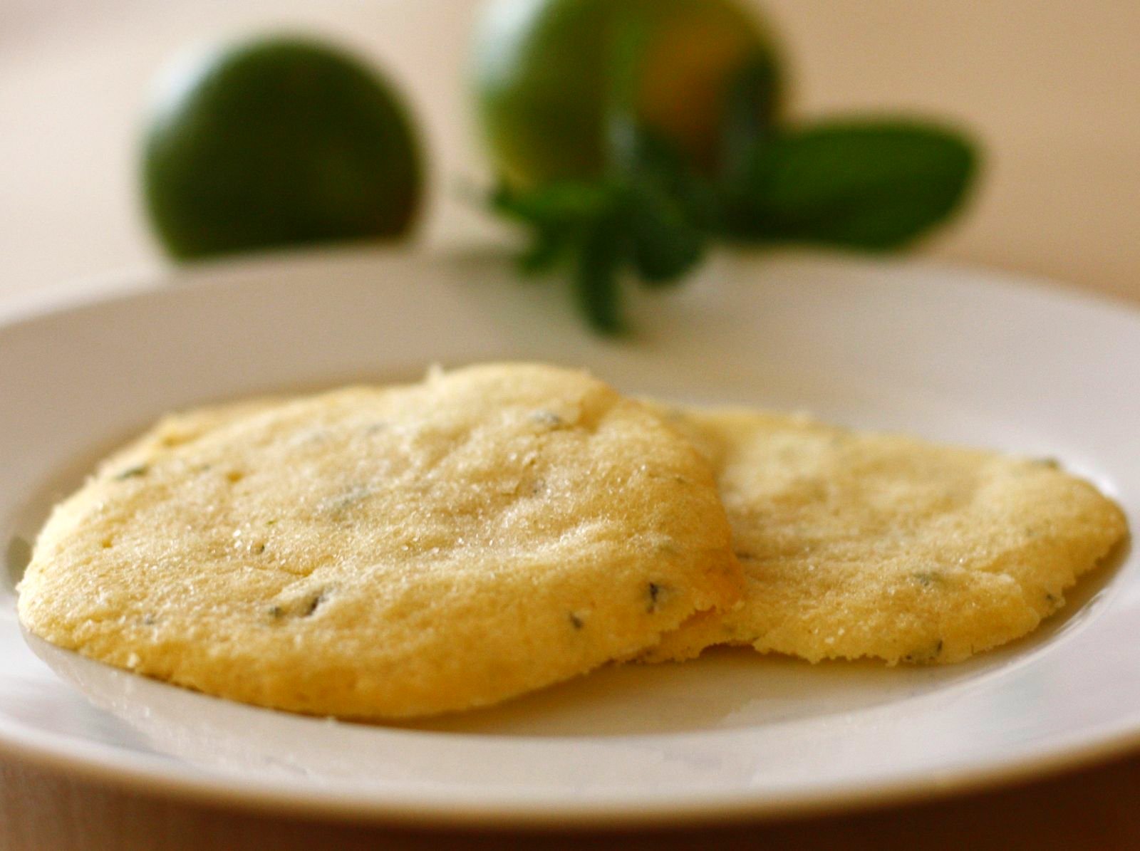 A Crafty Lass Fresh Mint & Lime Cookies