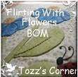 *Flirting with flowers*