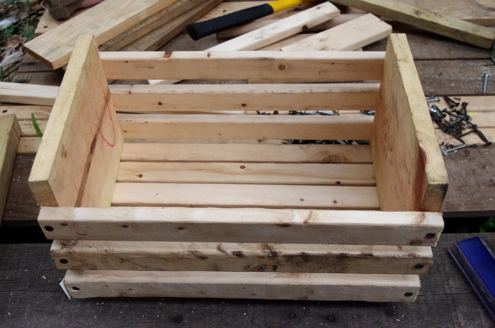 Solidity of Rainbows How to make a recycled Garden Hod tutorial