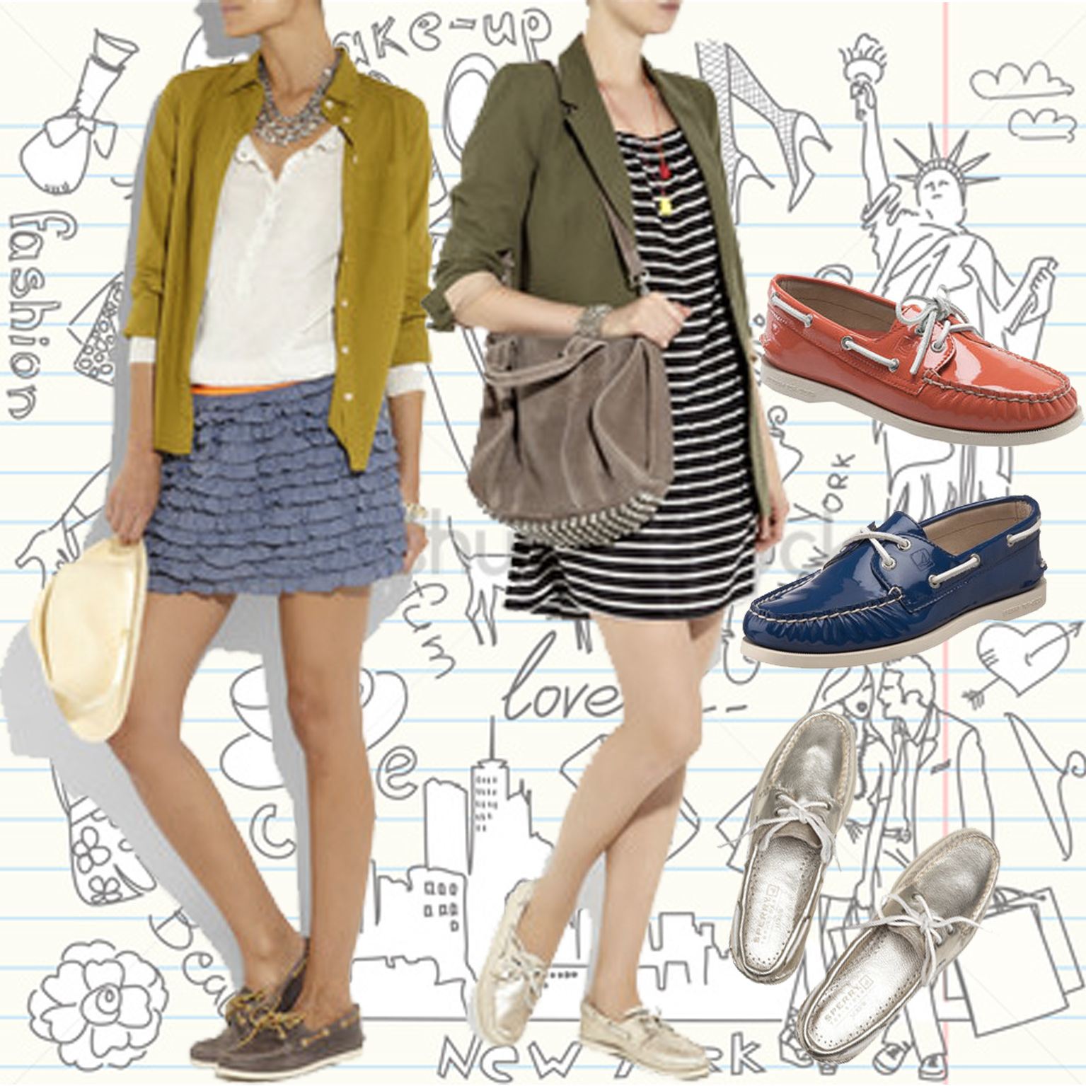 Hey Chique SPERRY TOPSIDER BOAT SHOES