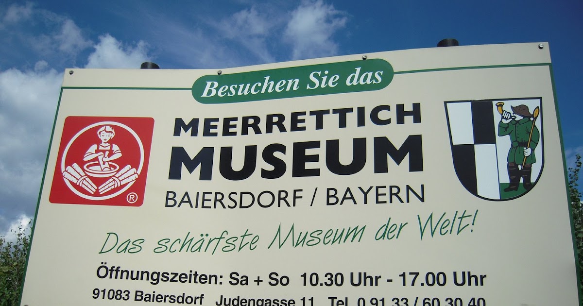 A LA RECHERCHE DE IN SEARCH OF... Baiersdorf, Meerrettich