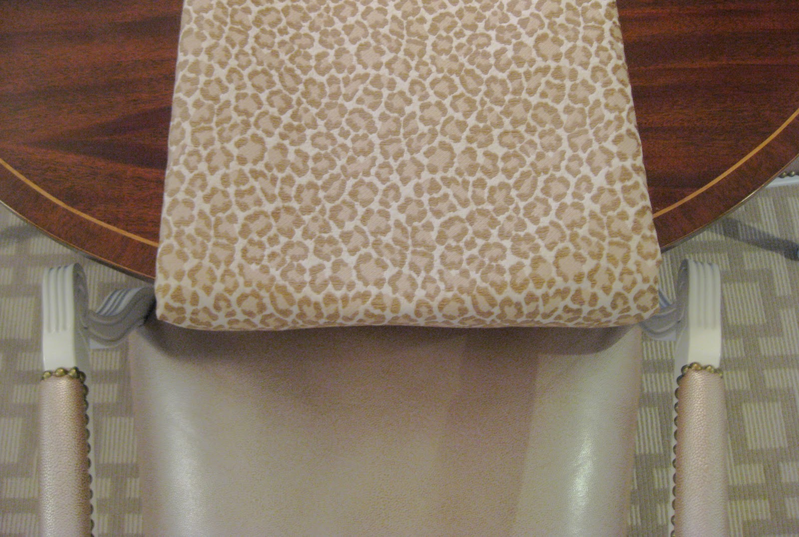 leopard tablecloth