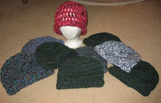 crocheted hats