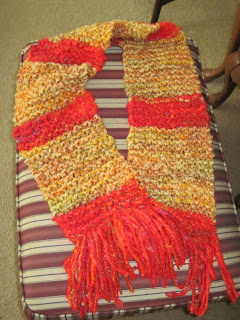 knitted scarf