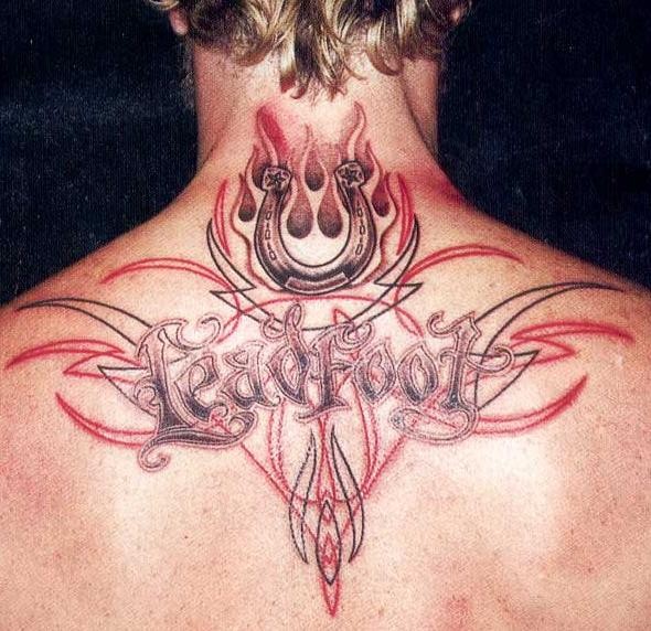 Upper Back Tattoos Designs