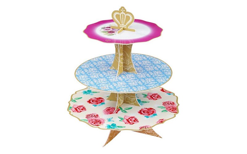 SHOPPING Printed card cake stand The Graphic Foodie Brighton Food