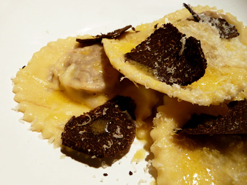 RECIPE Millionaires' Ravioli with Beef, Wine, Thyme and Fresh Black
