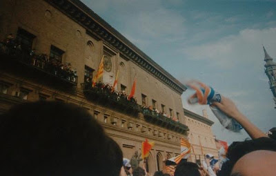 Las celebraciones en la Plaza del Pilar