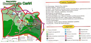 Mapa Turistíco de Santana