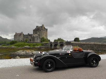 2010 Iconic Scotland Tour, 1250 miles in 7 days, Eilean Donan Castle, Dornie, by Kyle of Lochalsh