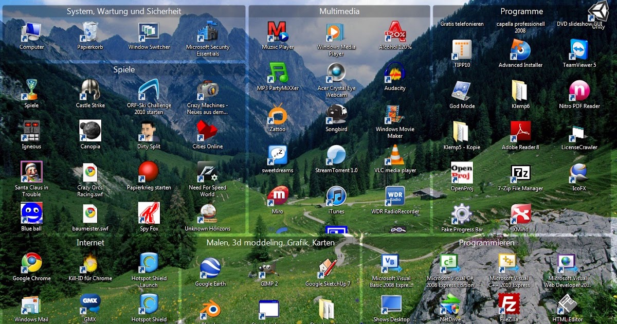 PC blog Ordnung auf dem Desktop schaffen