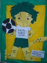 ZAKUMI-MASCOTE DA COPA 2010-PAINEL DA NOSSA TURMA