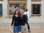 Ange and me at the Louvre.
