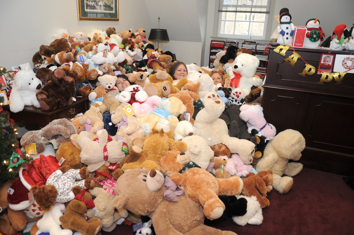 lot of teddy bears