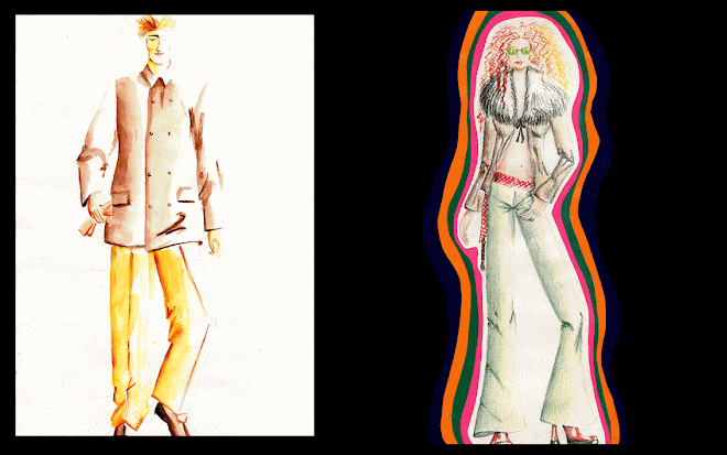 desenho de moda