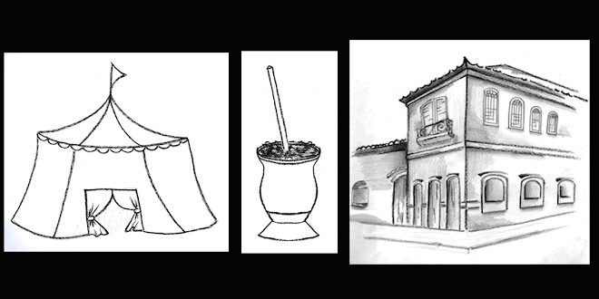 ilustras para o livro de Solano Trindade