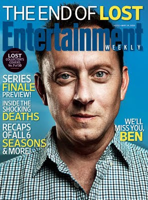 Entertainemnt Weekly Issue #1102 - May 14, 2010 - LOST Collector's Covers 7 of 10 - Michael Emerson as Benjamin Linus