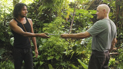 Lost - Sundown - Naveen Andrews as Sayid Jarrah and Terry O'Quinn as John Locke
