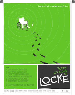 Damon, Carlton and a Polar Bear’s Limited Edition Lost Prints - Locke's Secret by Olly Moss