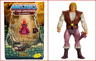 San Diego Comic-Con 2010 Exclusive Masters of the Universe Orko Action Figure with Prince Adam Action Figure